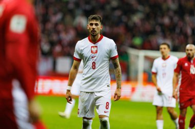Jakub Moder, 2026 Dünya Kupası eleme maçında PGE Narodowy 'da Polonya ve Malta milli takımları arasında görüldü (Maciej Rogowski)