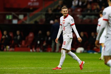 Sebastian Szymanski, 2026 Dünya Kupası eleme maçında PGE Narodowy 'da Polonya ve Malta milli takımları arasında görüldü (Maciej Rogowski)