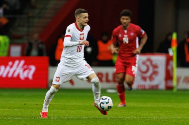 Sebastian Szymanski, 2026 Dünya Kupası eleme maçında PGE Narodowy 'da Polonya ve Malta milli takımları arasında görüldü (Maciej Rogowski)