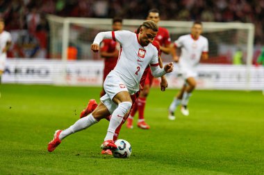 Matty Cash, 2026 Dünya Kupası eleme maçında Polonya ve Malta milli takımları arasında PGE Narodowy 'da görüldü (Maciej Rogowski)