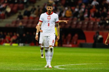 Jakub Moder, 2026 Dünya Kupası eleme maçında PGE Narodowy 'da Polonya ve Malta milli takımları arasında görüldü (Maciej Rogowski)