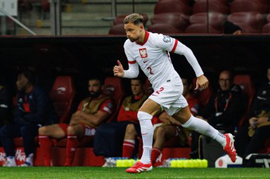 Matty Cash, 2026 Dünya Kupası eleme maçında Polonya ve Malta milli takımları arasında PGE Narodowy 'da görüldü (Maciej Rogowski)