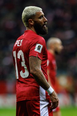 Enrico Pepe, 2026 Dünya Kupası eleme maçında PGE Narodowy 'da Polonya ve Malta milli takımları arasında görüldü (Maciej Rogowski)