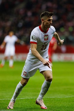 Krzysztof Piatek, 2026 Dünya Kupası eleme maçında Polonya ve Malta milli takımları arasında PGE Narodowy 'da görüldü (Maciej Rogowski)