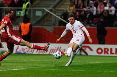 Jakub Kaminski, 2026 Dünya Kupası eleme maçında PGE Narodowy 'de Polonya ve Malta milli takımları arasında görüldü (Maciej Rogowski)