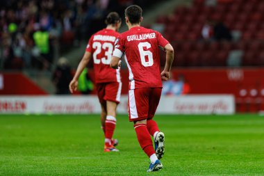 2026 Dünya Kupası eleme maçında Polonya ve Malta milli takımları arasında PGE Narodowy 'de Matthew Guillaumier görüldü (Maciej Rogowski)