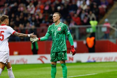 Kamil Piatkowski ve Lukasz Skorupski, 2026 Dünya Kupası ön eleme maçında Polonya ve Malta milli takımları arasında PGE Narodowy 'da (Maciej Rogowski)