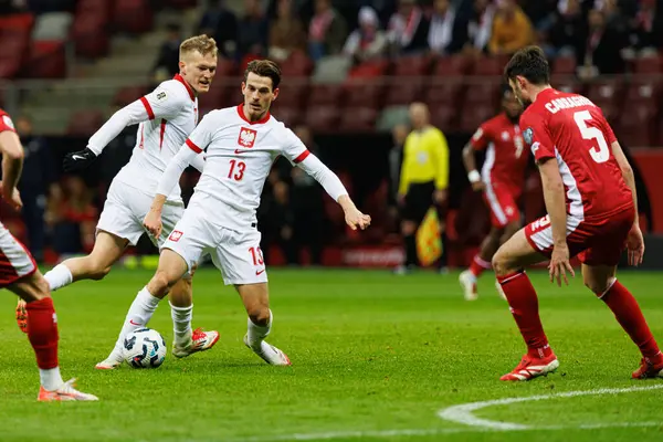 Jakub Kaminski, 2026 Dünya Kupası eleme maçında PGE Narodowy 'de Polonya ve Malta milli takımları arasında görüldü (Maciej Rogowski)