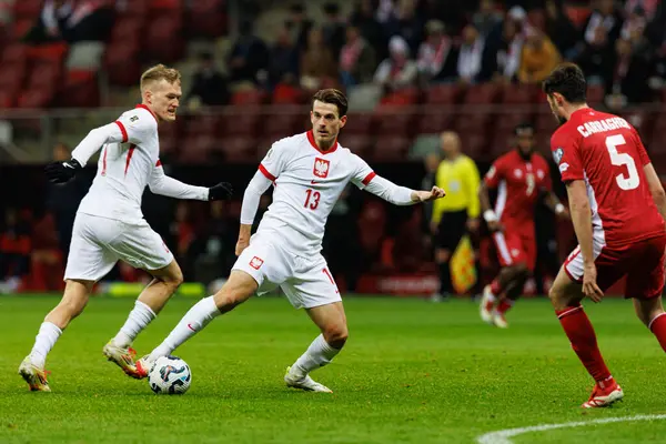 Jakub Kaminski, 2026 Dünya Kupası eleme maçında PGE Narodowy 'de Polonya ve Malta milli takımları arasında görüldü (Maciej Rogowski)