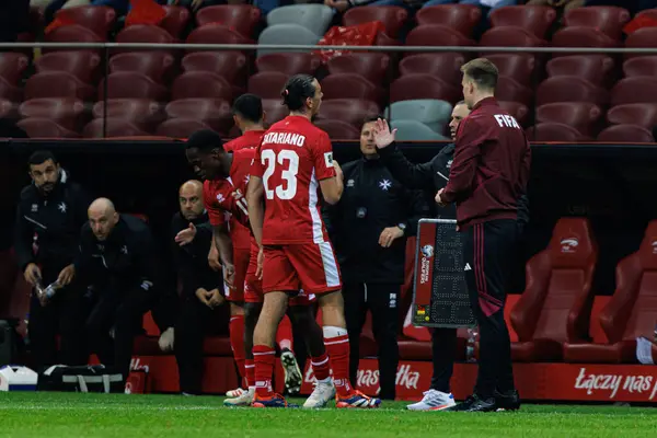 Alexander Satariano, 2026 Dünya Kupası eleme maçında PGE Narodowy 'da Polonya ve Malta milli takımları arasında görüldü (Maciej Rogowski)