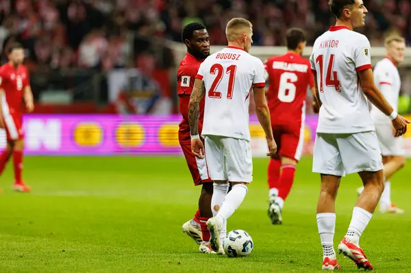 Mateusz Bogusz, 2026 Dünya Kupası eleme maçında Polonya ve Malta milli takımları arasında PGE Narodowy 'de görüldü (Maciej Rogowski)