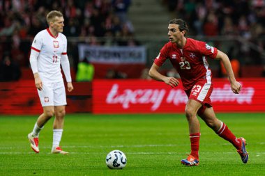 Alexander Satariano, 2026 Dünya Kupası eleme maçında PGE Narodowy 'da Polonya ve Malta milli takımları arasında görüldü (Maciej Rogowski)