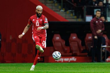Enrico Pepe, 2026 Dünya Kupası eleme maçında PGE Narodowy 'da Polonya ve Malta milli takımları arasında görüldü (Maciej Rogowski)