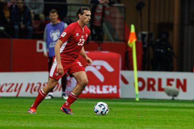 Alexander Satariano, 2026 Dünya Kupası eleme maçında PGE Narodowy 'da Polonya ve Malta milli takımları arasında görüldü (Maciej Rogowski)