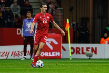 Alexander Satariano, 2026 Dünya Kupası eleme maçında PGE Narodowy 'da Polonya ve Malta milli takımları arasında görüldü (Maciej Rogowski)