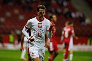 Jakub Kaminski, 2026 Dünya Kupası eleme maçında PGE Narodowy 'de Polonya ve Malta milli takımları arasında görüldü (Maciej Rogowski)