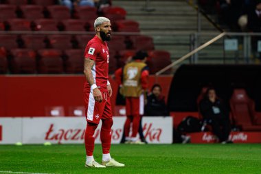 Enrico Pepe, 2026 Dünya Kupası eleme maçında PGE Narodowy 'da Polonya ve Malta milli takımları arasında görüldü (Maciej Rogowski)