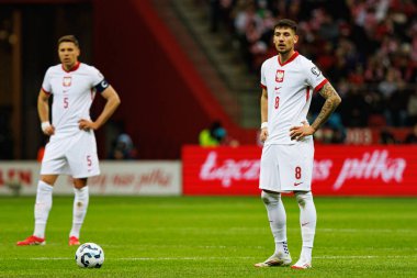 Jakub Moder, 2026 Dünya Kupası eleme maçında PGE Narodowy 'da Polonya ve Malta milli takımları arasında görüldü (Maciej Rogowski)