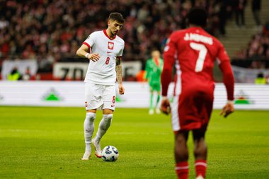 Jakub Moder, 2026 Dünya Kupası eleme maçında PGE Narodowy 'da Polonya ve Malta milli takımları arasında görüldü (Maciej Rogowski)