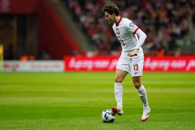 Jakub Kaminski, 2026 Dünya Kupası eleme maçında PGE Narodowy 'de Polonya ve Malta milli takımları arasında görüldü (Maciej Rogowski)
