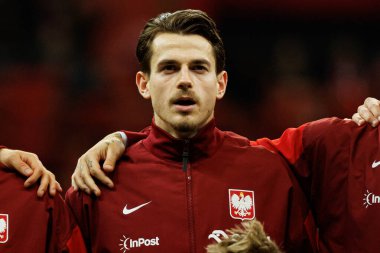 Jakub Kaminski, 2026 Dünya Kupası eleme maçında PGE Narodowy 'de Polonya ve Malta milli takımları arasında görüldü (Maciej Rogowski)