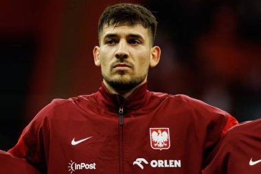 Jakub Moder, 2026 Dünya Kupası eleme maçında PGE Narodowy 'da Polonya ve Malta milli takımları arasında görüldü (Maciej Rogowski)