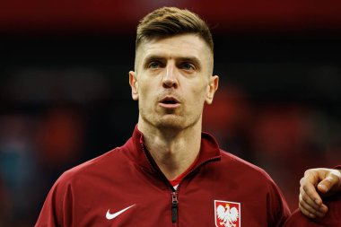 Krzysztof Piatek, 2026 Dünya Kupası eleme maçında Polonya ve Malta milli takımları arasında PGE Narodowy 'da görüldü (Maciej Rogowski)