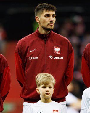 Jakub Moder, 2026 Dünya Kupası eleme maçında PGE Narodowy 'da Polonya ve Malta milli takımları arasında görüldü (Maciej Rogowski)