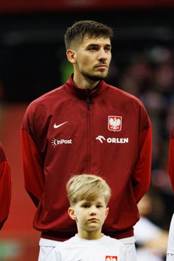 Jakub Moder, 2026 Dünya Kupası eleme maçında PGE Narodowy 'da Polonya ve Malta milli takımları arasında görüldü (Maciej Rogowski)