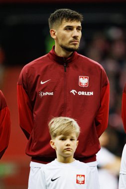 Jakub Moder, 2026 Dünya Kupası eleme maçında PGE Narodowy 'da Polonya ve Malta milli takımları arasında görüldü (Maciej Rogowski)