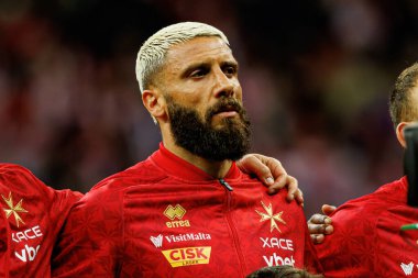 Enrico Pepe, 2026 Dünya Kupası eleme maçında PGE Narodowy 'da Polonya ve Malta milli takımları arasında görüldü (Maciej Rogowski)