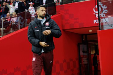 Mateusz Wieteska, 2026 Dünya Kupası eleme maçında PGE Narodowy 'de Polonya ve Malta milli takımları arasında görüldü (Maciej Rogowski)