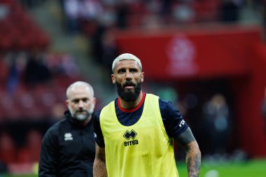 Enrico Pepe, 2026 Dünya Kupası eleme maçında PGE Narodowy 'da Polonya ve Malta milli takımları arasında görüldü (Maciej Rogowski)