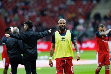 Enrico Pepe, 2026 Dünya Kupası eleme maçında PGE Narodowy 'da Polonya ve Malta milli takımları arasında görüldü (Maciej Rogowski)