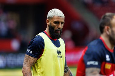 Enrico Pepe, 2026 Dünya Kupası eleme maçında PGE Narodowy 'da Polonya ve Malta milli takımları arasında görüldü (Maciej Rogowski)