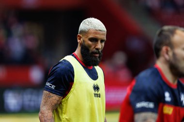 Enrico Pepe, 2026 Dünya Kupası eleme maçında PGE Narodowy 'da Polonya ve Malta milli takımları arasında görüldü (Maciej Rogowski)