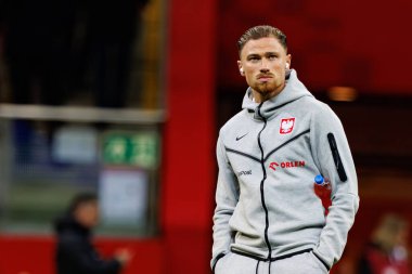 Matty Cash, 2026 Dünya Kupası eleme maçında Polonya ve Malta milli takımları arasında PGE Narodowy 'da görüldü (Maciej Rogowski)