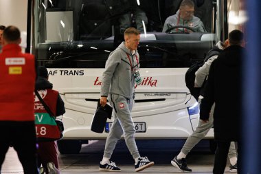 Karol Swiderski, 2026 Dünya Kupası eleme maçında Polonya ve Malta milli takımları arasında PGE Narodowy 'da görüldü (Maciej Rogowski)