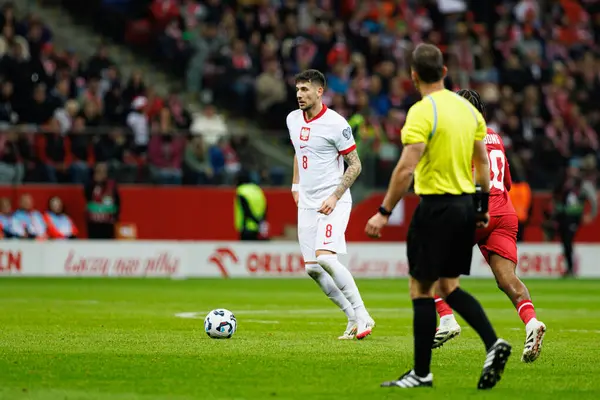 Jakub Moder, 2026 Dünya Kupası eleme maçında PGE Narodowy 'da Polonya ve Malta milli takımları arasında görüldü (Maciej Rogowski)