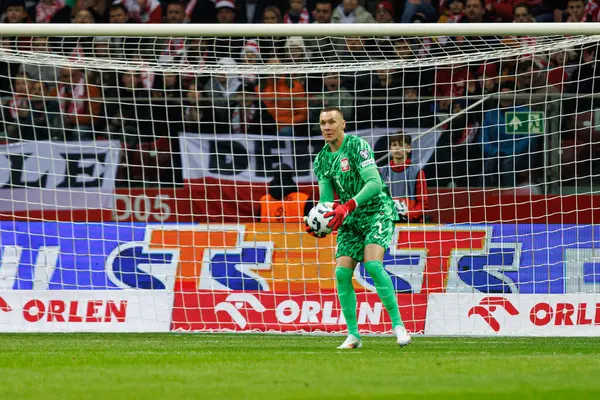 Lukasz Skorupski, 2026 Dünya Kupası eleme maçında Polonya ve Malta milli takımları arasında PGE Narodowy 'da görüldü (Maciej Rogowski)