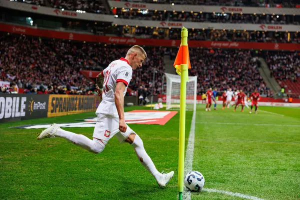 Mateusz Bogusz, 2026 Dünya Kupası eleme maçında Polonya ve Malta milli takımları arasında PGE Narodowy 'de görüldü (Maciej Rogowski)