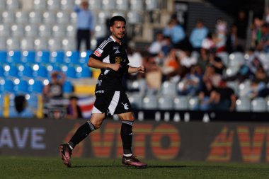 Estadio Belediyesi Rio Maior 'da Casa Pia ve Rio Ave FC takımları arasında oynanan Liga Portekiz maçı sırasında Henrique Pereira görüldü (Maciej Rogowski)