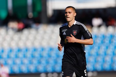 Leandro Lelo, Liga Portekiz maçı sırasında Estadio Belediyesi Rio Maior 'da Casa Pia ve Rio Ave FC takımları arasında görüldü (Maciej Rogowski)