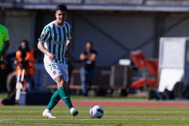 Martim Neto, Liga Portekiz maçı sırasında Estadio Belediyesi Rio Maior 'da Casa Pia ve Rio Ave FC takımları arasında görüldü (Maciej Rogowski)