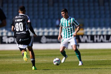 Martim Neto, Liga Portekiz maçı sırasında Estadio Belediyesi Rio Maior 'da Casa Pia ve Rio Ave FC takımları arasında görüldü (Maciej Rogowski)