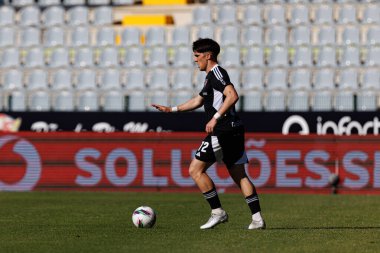 Gaizka Larrazabal, Liga Portekiz maçı sırasında Estadio Belediyesi Rio Maior 'da Casa Pia ve Rio Ave FC takımları arasında görüldü (Maciej Rogowski)
