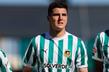 Martim Neto, Liga Portekiz maçı sırasında Estadio Belediyesi Rio Maior 'da Casa Pia ve Rio Ave FC takımları arasında görüldü (Maciej Rogowski)
