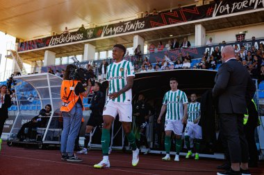 Andre Luiz, Liga Portekiz maçı sırasında Estadio Belediyesi Rio Maior 'da Casa Pia ve Rio Ave FC takımları arasında görüldü (Maciej Rogowski)