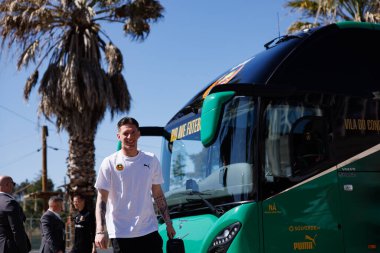 Estadio Belediyesi Rio Maior 'da Casa Pia ve Rio Ave FC takımları arasında oynanan Liga Portekiz maçı sırasında Cezary Miszta görüldü (Maciej Rogowski)