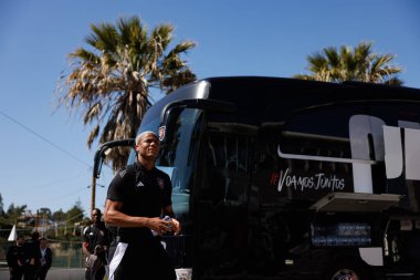 Domingo Jose Gabriel Bandeira, Liga Portekiz maçı sırasında Estadio Belediyesi Rio Maior 'da Casa Pia ve Rio Ave FC takımları arasında görüldü (Maciej Rogowski)